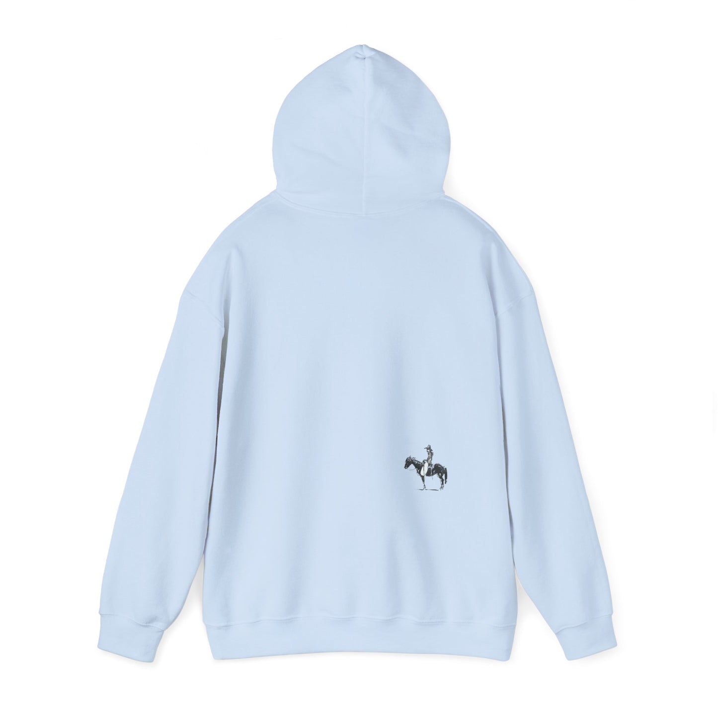 Unisex Hoody - "Cowboy" Teal Blake